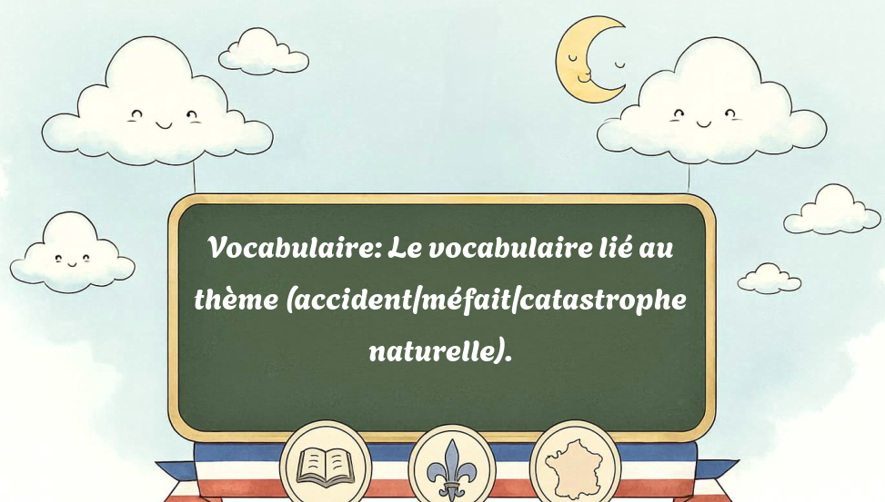 vocabulaire:-le-vocabulaire-lié-au-thème-(accident/méfait/catastrophe-naturelle).